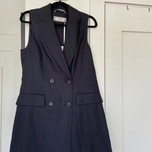 Peserico Blazer Dress Navy